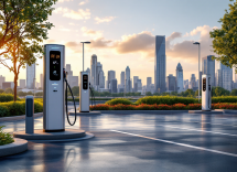 Logo di BYD e Tesla che simboleggiano un'alleanza