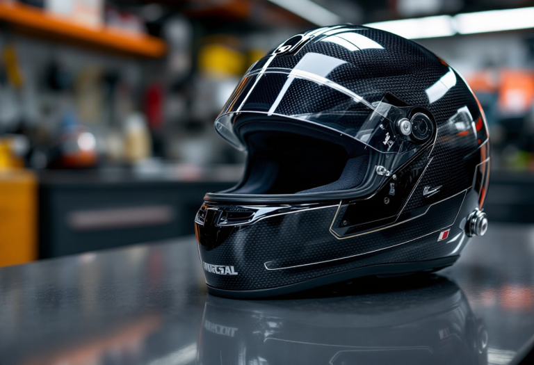 Casco racing Caberg GP01 con tecnologia NFC e interfono