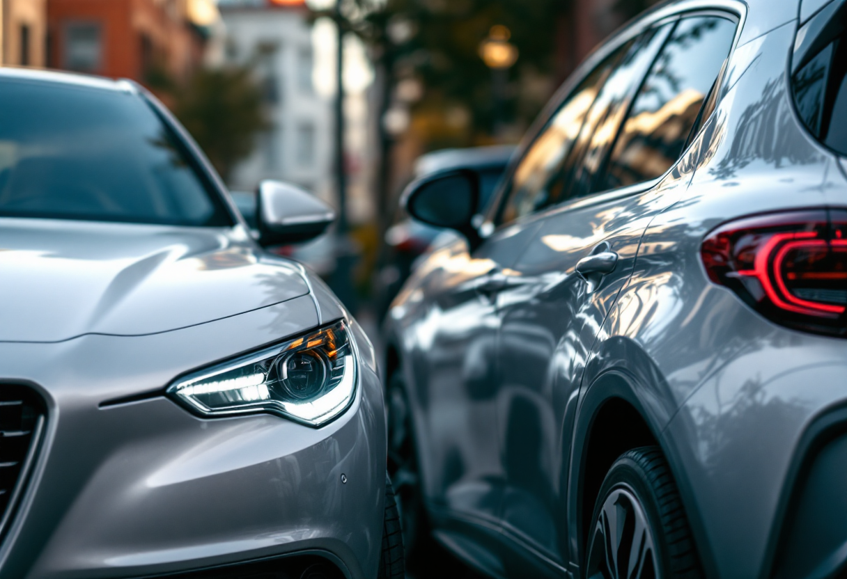 Alfa Romeo Junior e Lancia Ypsilon in un confronto visivo