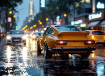 Auto con controllo di trazione disattivato