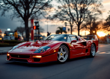Ferrari 296 Versione Speciale in azione su pista