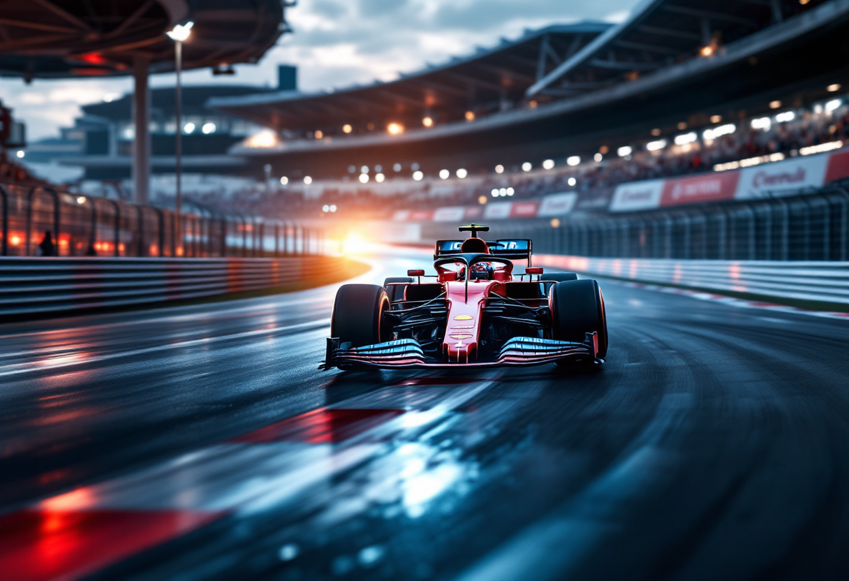 Immagine del GP di Cina 2025 a Shanghai