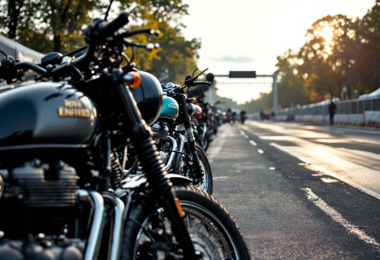 Royal Enfield Bear 650 e Classic 650 in esposizione