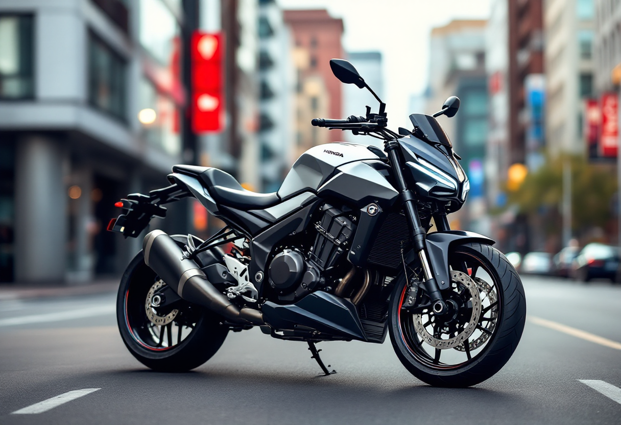 Honda CB 1000 F Concept in stile anni '80
