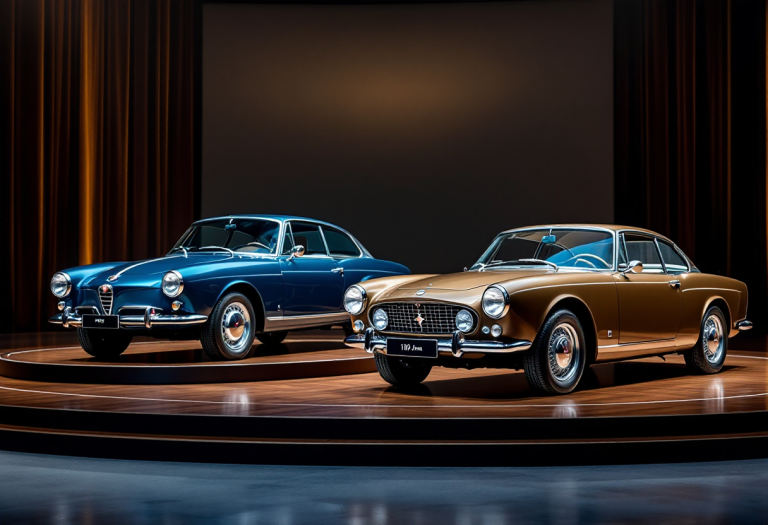 Auto storiche di Gianni Agnelli in vendita all'asta