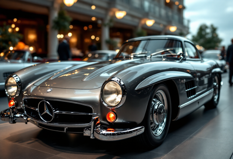 Auto di lusso vendute all'asta, simbolo di esclusività