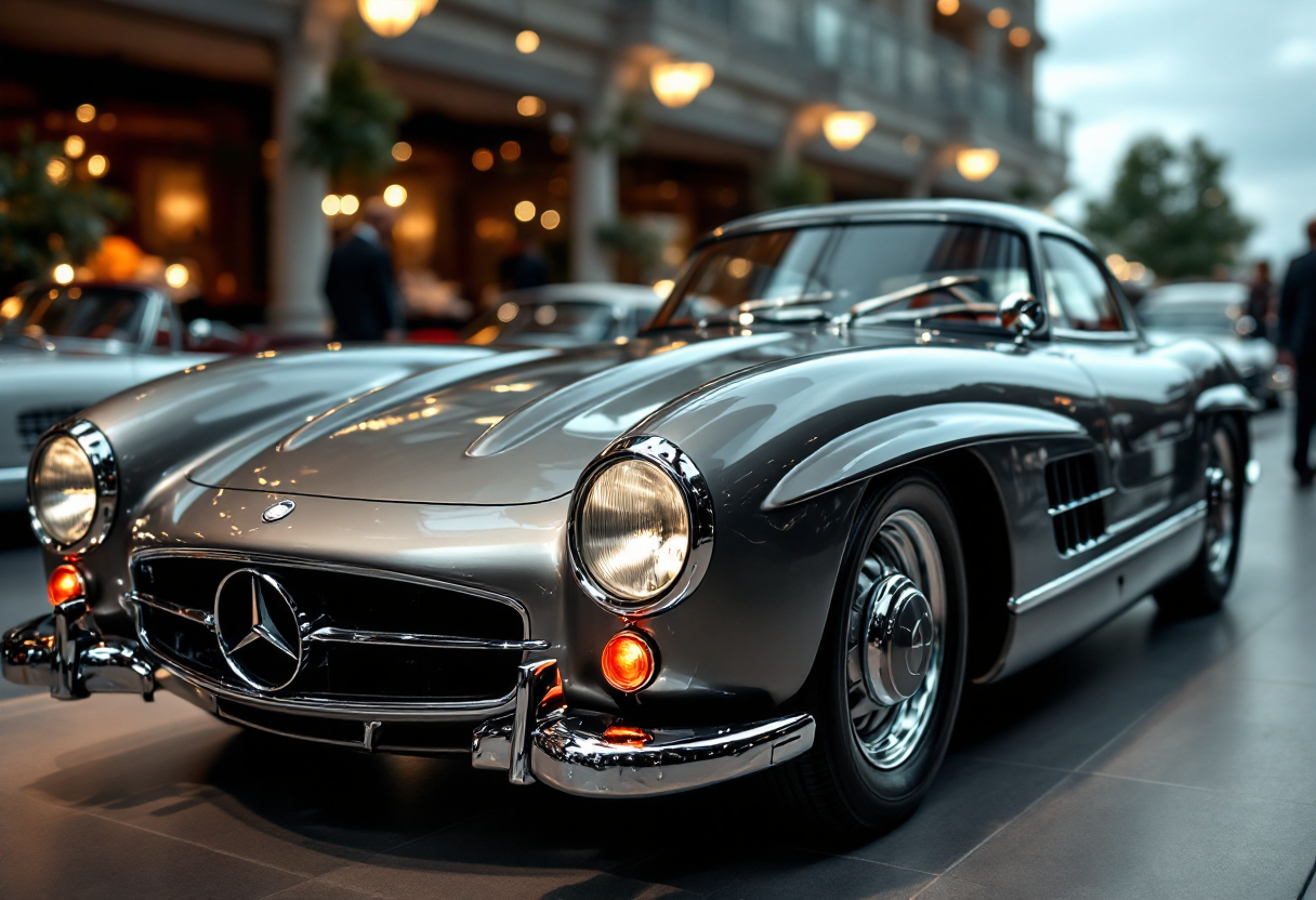 Auto di lusso vendute all'asta, simbolo di esclusività