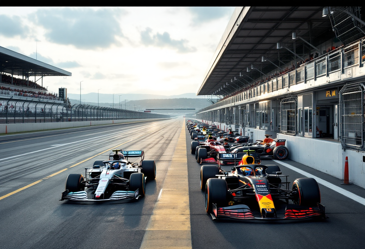 Test pre-stagionali di Formula 1 con nuove auto 2026