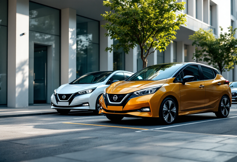 Nissan presenta nuovi modelli elettrici e piani futuri