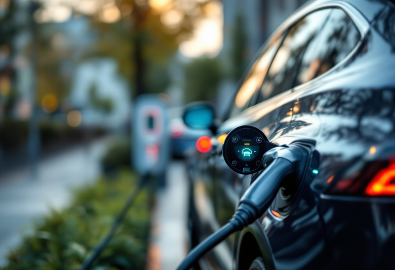 Mappa della rete di ricarica per auto elettriche in Italia