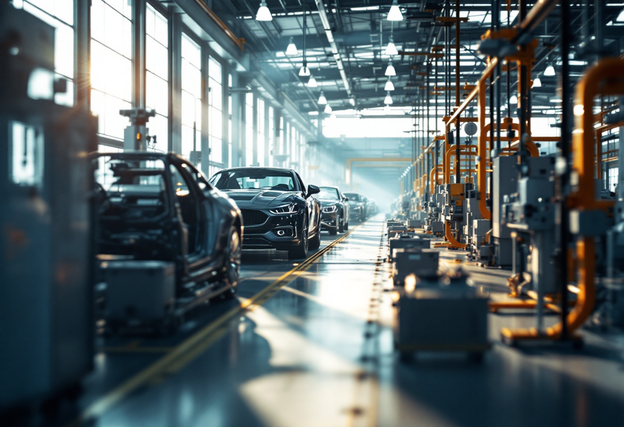 Immagine che rappresenta la riconversione industriale automotive