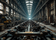 Fabbrica automobilistica riconvertita in produzione di armi