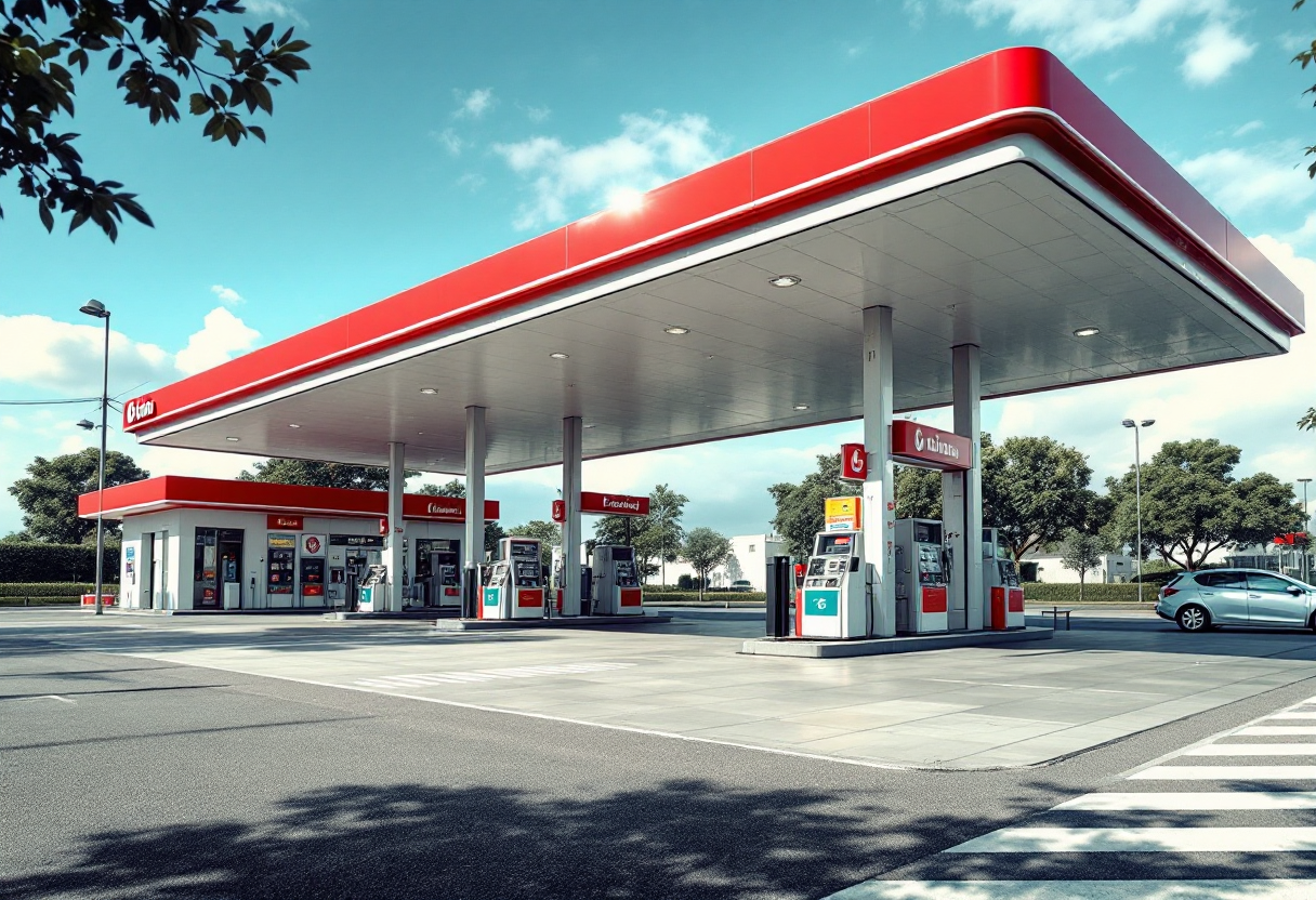 Grafico sulle accise di diesel e benzina fino al 2030