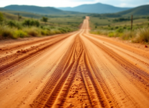 Auto da rally in azione durante il Safari Rally Kenya 2025