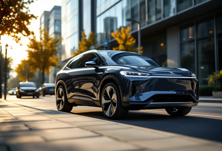 Skoda Enyaq 2025, crossover elettrico moderno e stiloso