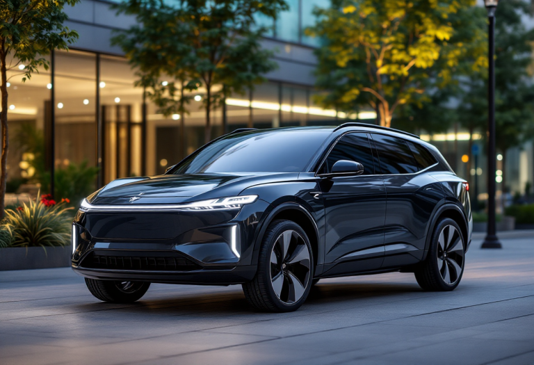 Smart #5, nuovo SUV elettrico, design moderno
