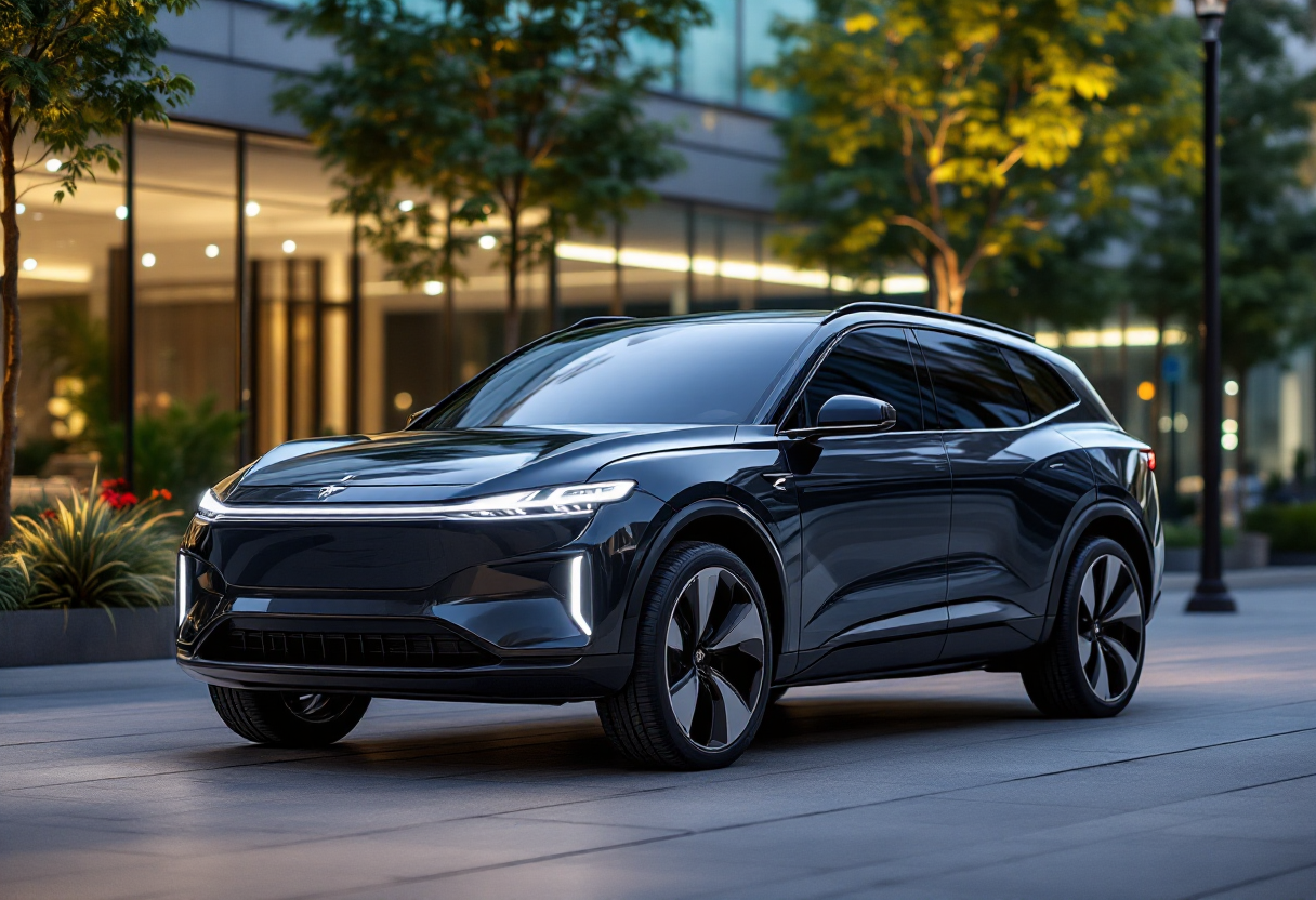 Smart #5, nuovo SUV elettrico, design moderno