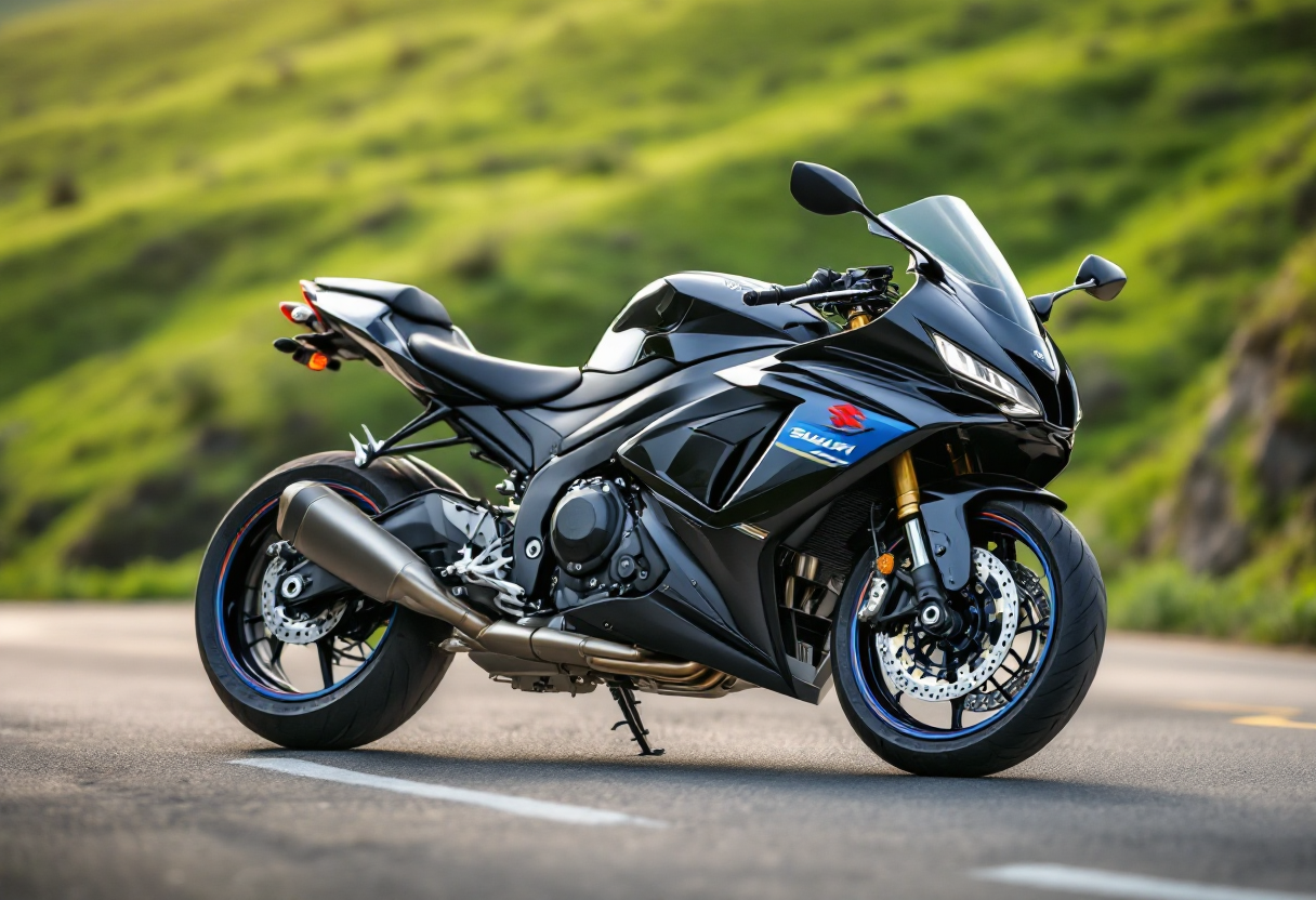 Suzuki GSX-S1000 EVO in esposizione con nuove caratteristiche