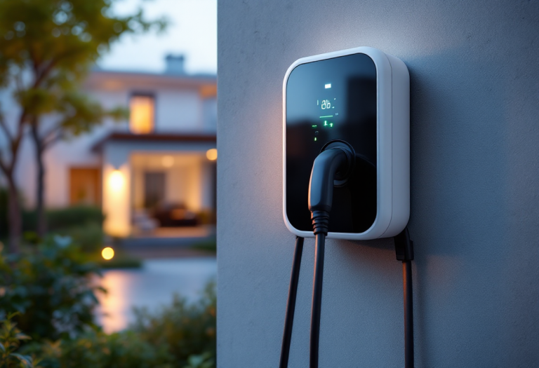 Wallbox da 11kW per ricarica domestica di auto elettriche