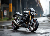 Triumph Speed Triple RS 2025 in azione su strada