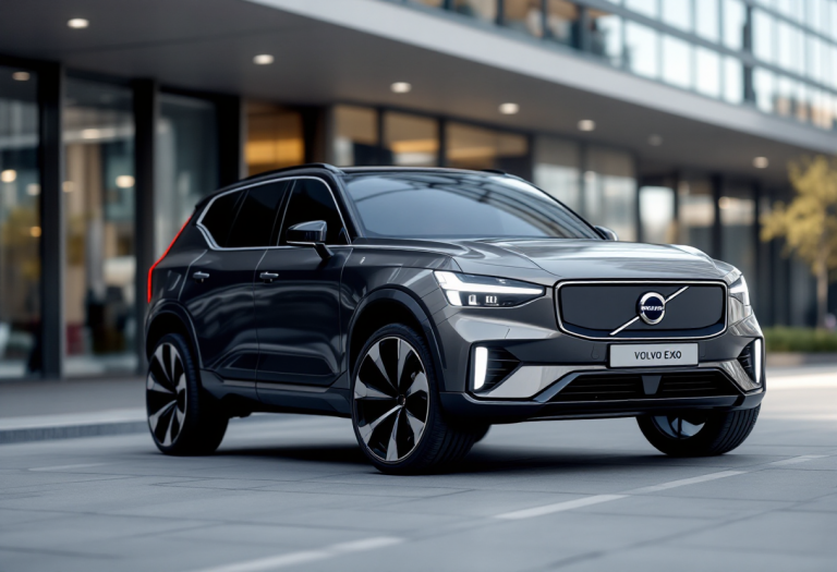 Volvo EX60, nuovo SUV elettrico con design innovativo