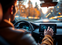 Volvo XC60 2025 in movimento su strada
