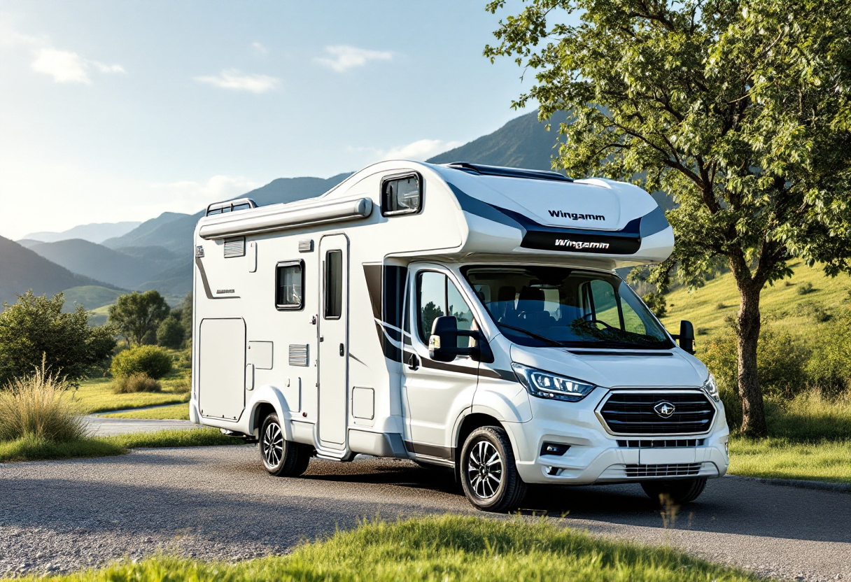 Wingamm Oasi 610 GL, camper compatto per viaggi
