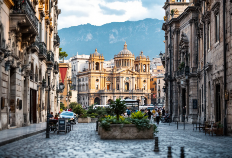 Mappa della Ztl di Palermo con orari di accesso