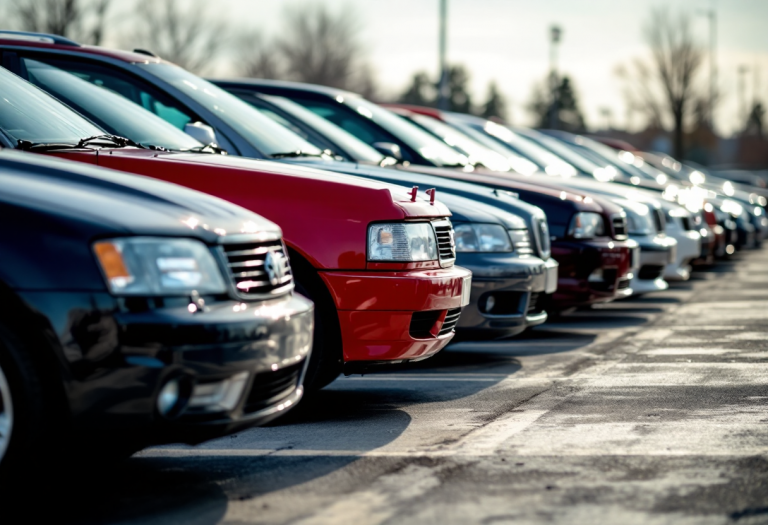 Auto usate in vendita all'asta nel 2025
