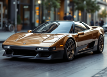 Acura NS-X Prototype in esposizione, simbolo di innovazione