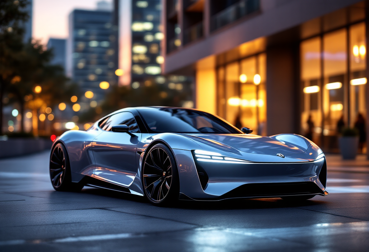 Alpine A390, nuova auto elettrica sportiva in azione