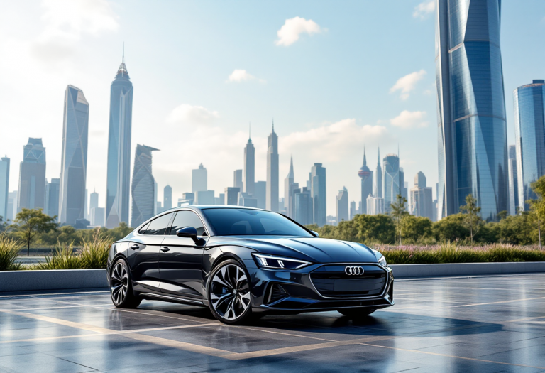 Audi E5 Sportback, auto elettrica per il mercato cinese