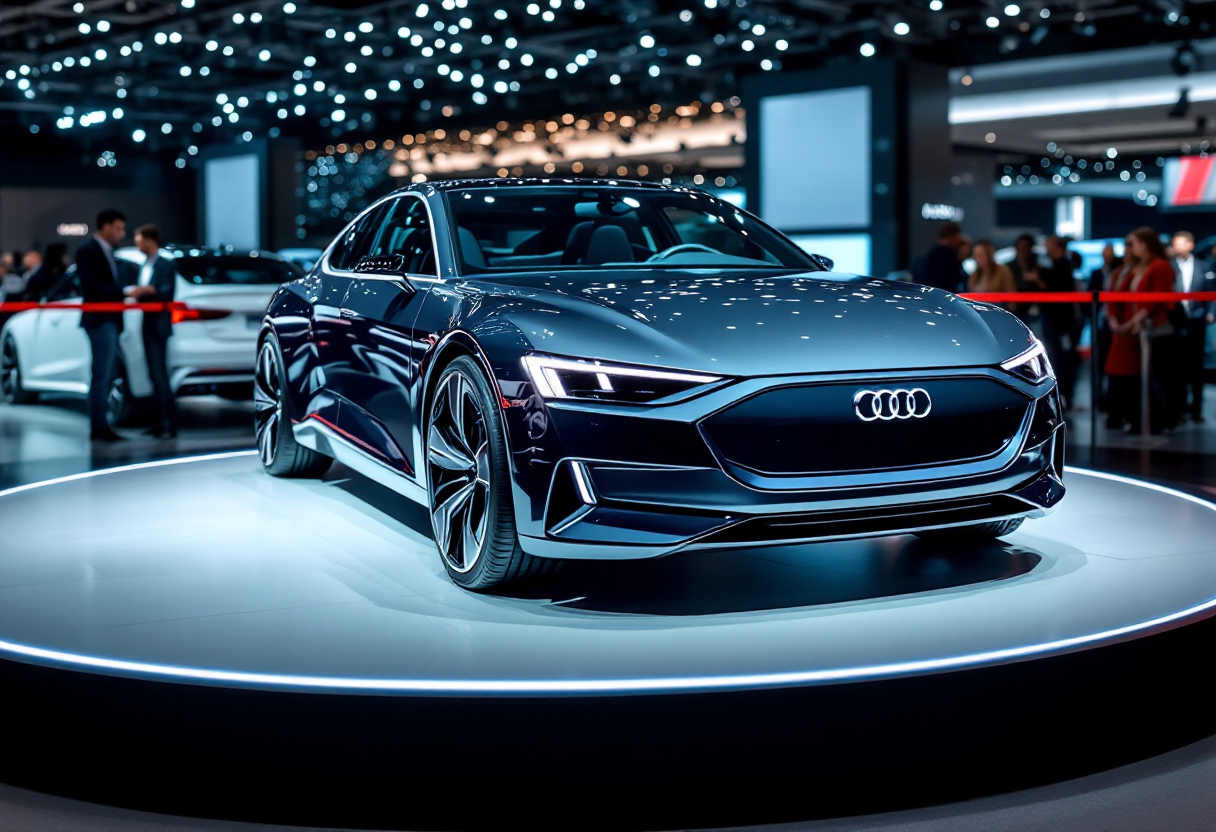 Audi presenta nuove vetture elettriche e termiche a Shanghai