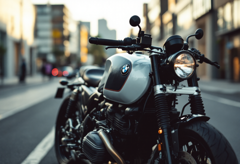 Nuova BMW R 13 con design innovativo e prestazioni elevate