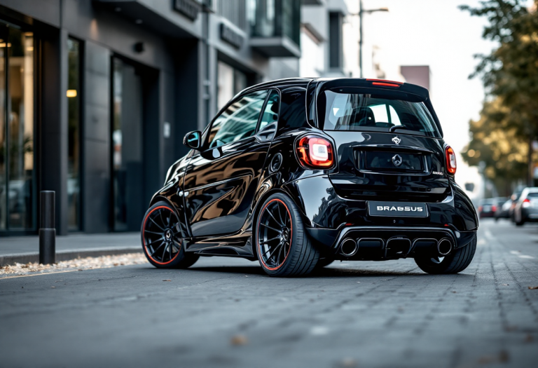 Nuovo kit Brabus per la smart #1 con dettagli innovativi