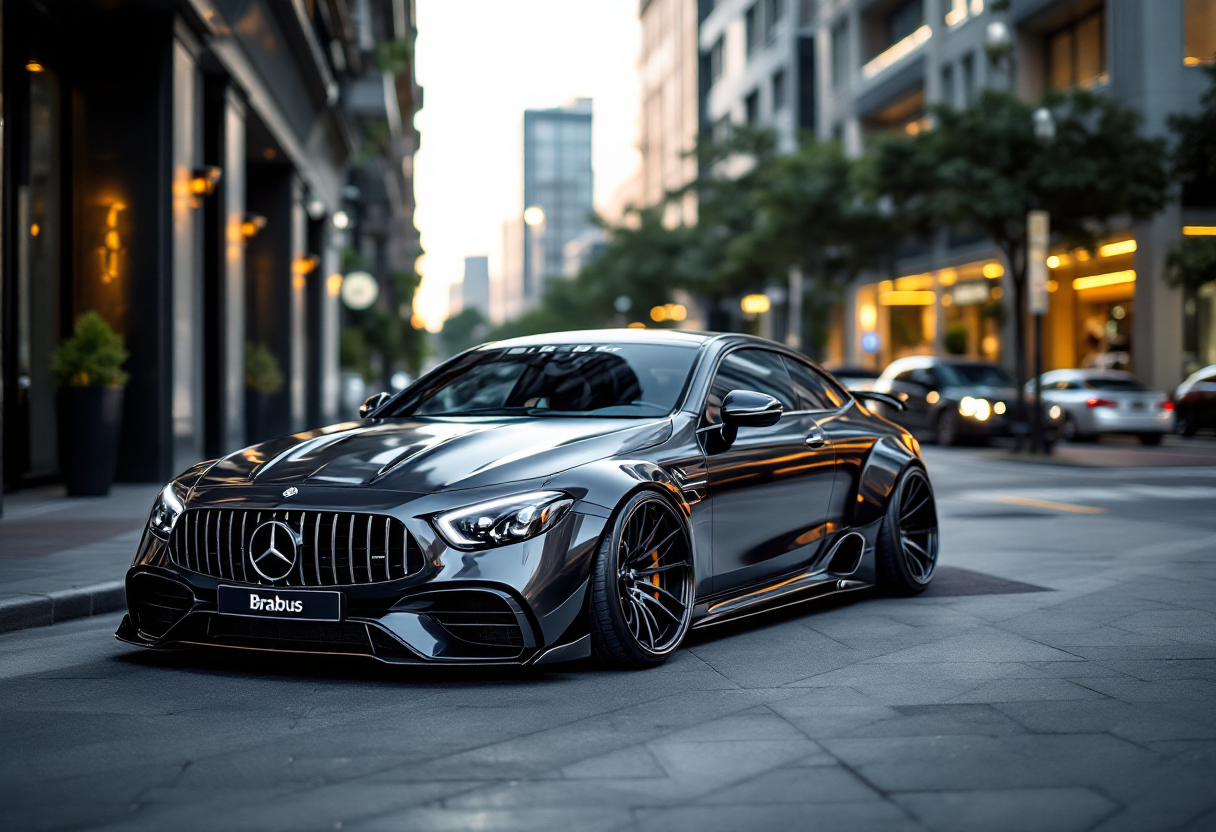 Mercedes-AMG E 53 Hybrid potenziata da Brabus