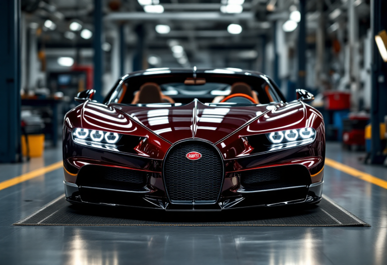 Orologio Bugatti Tourbillon con design esclusivo e dettagli raffinati