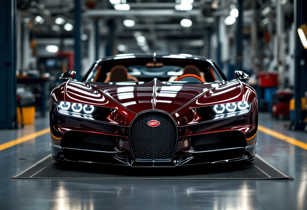 Orologio Bugatti Tourbillon con design esclusivo e dettagli raffinati