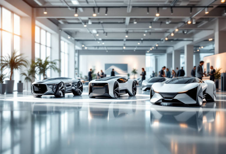 Interno della CUPRA Design House con elementi innovativi