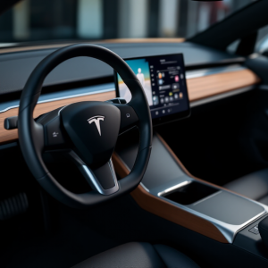 Innovativa modalità oscillante del climatizzatore Tesla Model Y