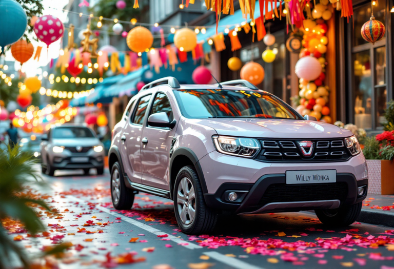 Dacia celebra 20 anni in Germania con concorso