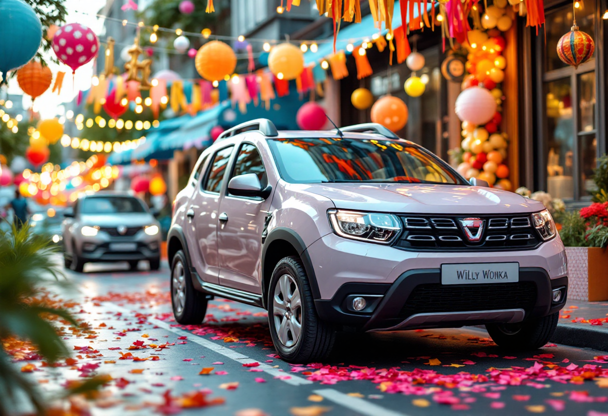Dacia celebra 20 anni in Germania con concorso