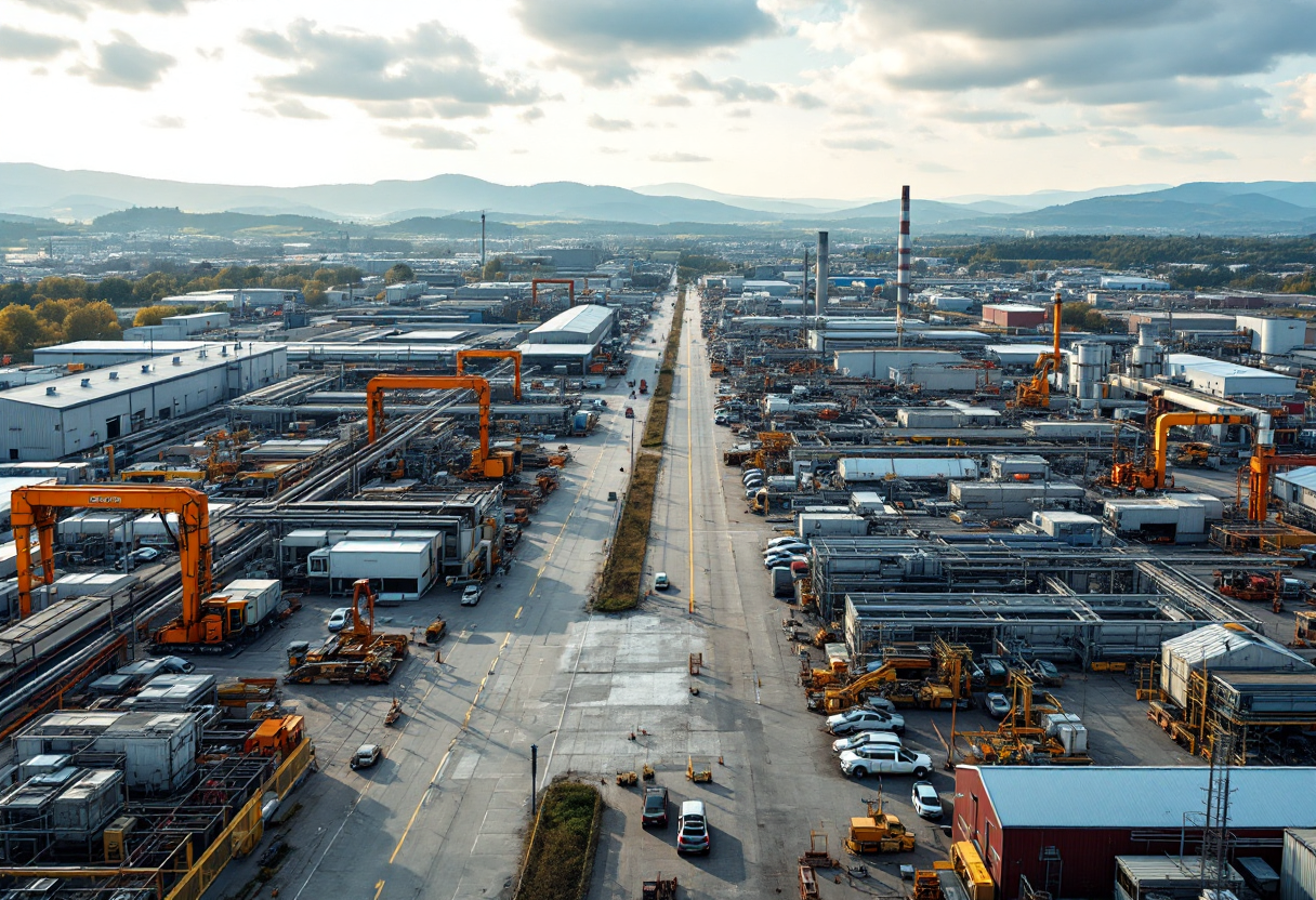 Immagine che rappresenta i dazi USA sull'industria auto europea