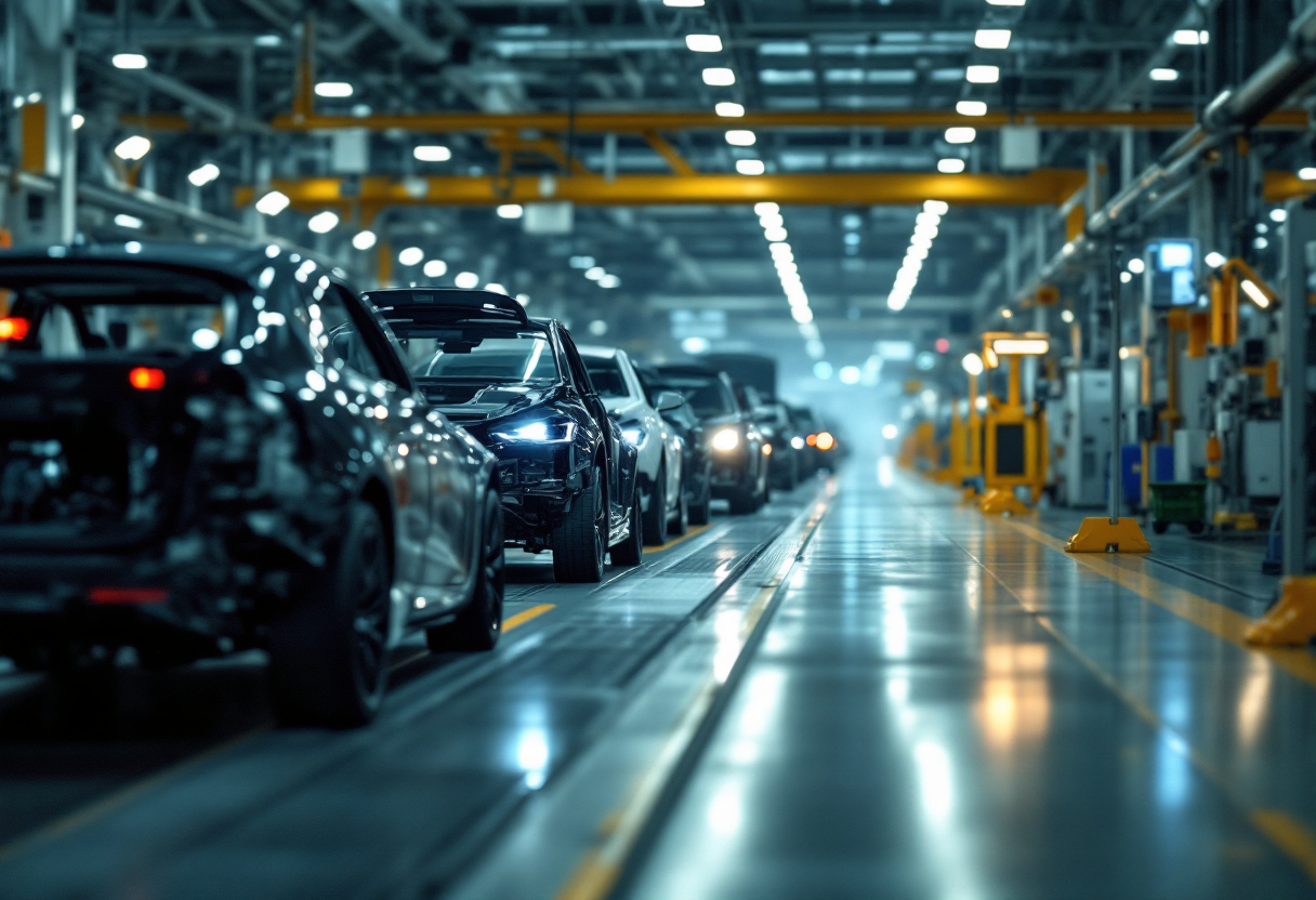 Immagine che rappresenta l'impatto dei dazi USA sull'auto italiana