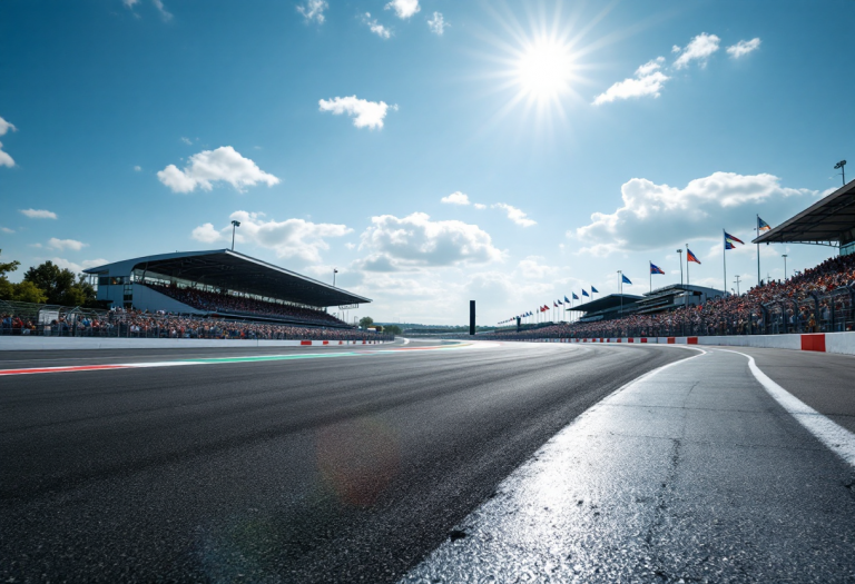 Ferrari in azione durante il WEC 2025 a Imola