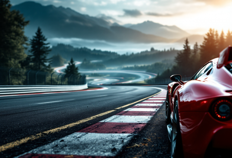 Ferrari in azione nel World Endurance Championship 2025
