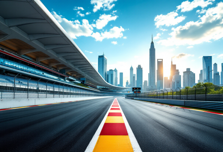Piloti di Formula E in azione a Miami durante il weekend di gara