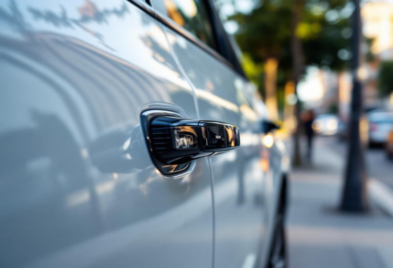 Maniglie auto che offrono sicurezza e supporto ai passeggeri
