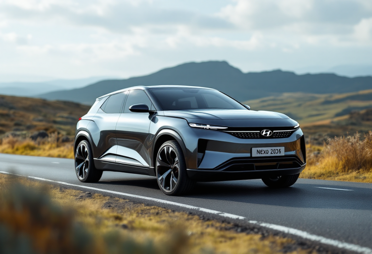 Hyundai Nexo 2025, SUV a idrogeno con tecnologia avanzata