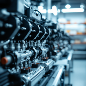 Motore a benzina innovativo e sostenibile in auto
